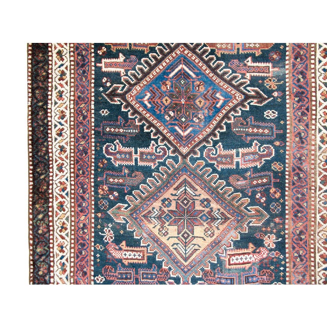 Early 20th Century Persian Qashqai Runner For Sale - Image 9 of 14