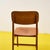 Wood Vintage Wooden Chair with Design For Sale - Image 7 of 9