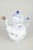 Royal Copenhagen Blue Fluted Plain coffee pot with silver mount, circa 1920s. Classic coffee pot in the Blue Fluted Plain...