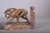 Art Deco Greyhound Bookends in Bronze-Finished Metal on Red Marble, 1930s, Set of 2 For Sale - Image 4 of 8