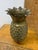 1960s Vintage Brass Pineapple Vase For Sale - Image 5 of 5