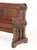 Early 20th Century American Renaissance Style Wood Church Pew For Sale - Image 5 of 10