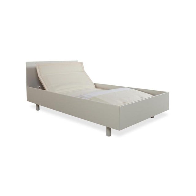Schramm Gala28 Wooden Bed in White For Sale - Image 4 of 17