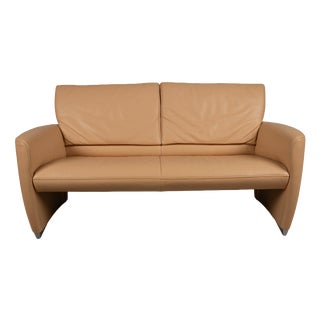 Angel 3250 2-Seater Sofa in Cognac Leather from Jori For Sale