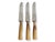 Rustic European Late 19th Century French Natural Stag Horn Large Dinner Knives, Set of 12 For Sale - Image 3 of 3