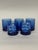 Mid-Century Modern 1980s Anchor Hocking Cobalt Blue Essex Rocks Glasses - Set of 5 For Sale - Image 3 of 8