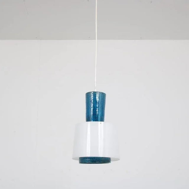 Ceramics Hanging Lamp by Aldo Londi for Bitossi, Italy, 1960s For Sale - Image 5 of 12
