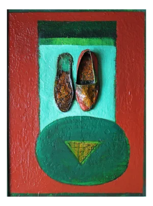 Juris Zvirbulis, The Hidden Million Words, 2004, Oil on Canvas
