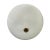 White Modern Marble Sphere Round Ball Art Sculpture For Sale In San Francisco - Image 6 of 8