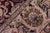 1990s Art Nouveau 1990's Agra Pak-Persian Red/Grey Wool Rug - 8'4'' X 10'4'' For Sale - Image 5 of 9