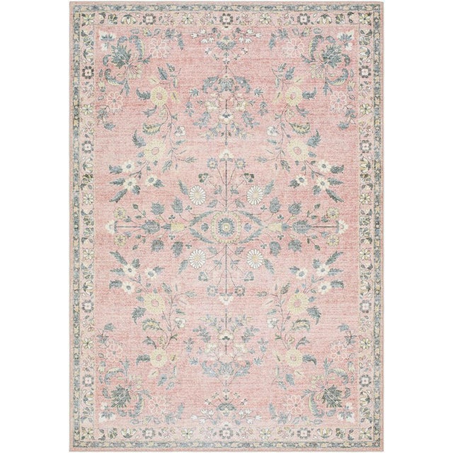 The Lavable area rug is the perfect addition to any space, adding beauty and sophistication. This machine woven rug is...