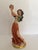 Terra Cotta Vintage European Tambourine Dancer Figurine Sculpture For Sale - Image 8 of 9
