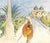 Watercolor on paper by English artist Ivy Attwell (1895-1985) of the Middle East. She was all around the Mediterranean...