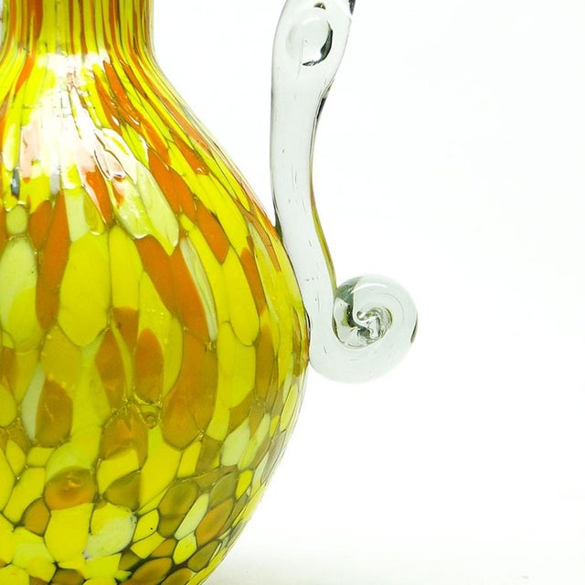Postmodern Jug from Łysa Góra Glassworks, Poland, 1950s, 1970s For Sale - Image 10 of 17
