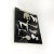 Italian Black Acrylic Glass Decorative Panel with Animal by Lino Sabattini, 1980s For Sale - Image 3 of 8