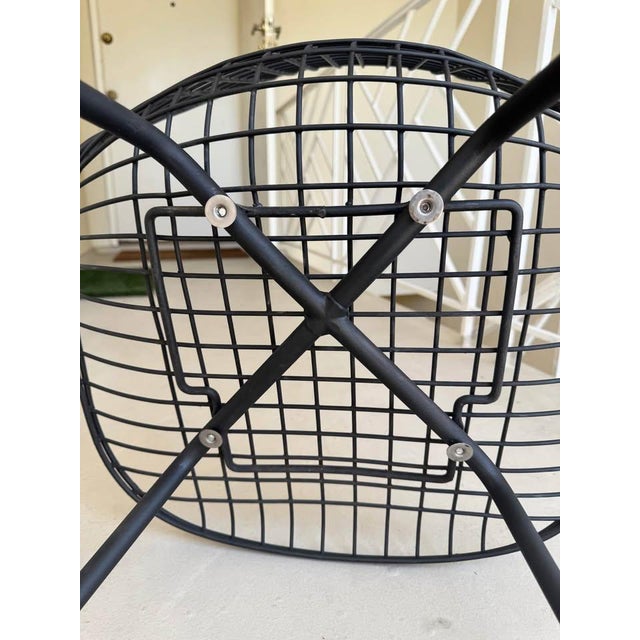 1950s Vintage Eames 1st Generation LKX Wire Chair For Sale - Image 5 of 6