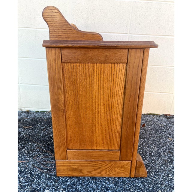 Vintage Pulaski Furniture Keepsakes Collection Golden Oak Nightstand Chairish