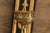 Black Egyptian Revival Style Pair of Partial Gilt Wall Sconces For Sale - Image 8 of 13