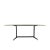 Mid-Century Modern Carrara Marble Dining Table with Metallic Foot, Italy, 1950s For Sale - Image 3 of 7