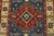 2020s Kazak Rug 3’11” X 5’11” Blue Wool Tribal Hand-Knotted Oriental Carpet For Sale - Image 5 of 12