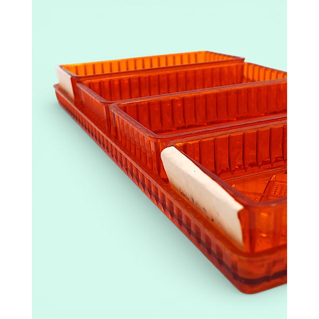 Vintage Polish Space Age Dessert Trays, 1973, Set of 5 For Sale - Image 17 of 18