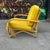 Mid Century Modern Bamboo Arm Lounge Chair Yellow For Sale In Cleveland - Image 6 of 12