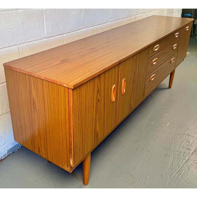 Mid 20th Century Schreiber Mid-Century Teak Sideboard For Sale - Image 9 of 10
