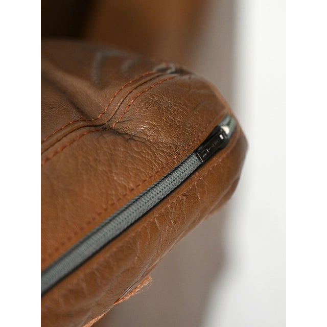 Danish Armchairs in Dark Brown Leather, 1950s, Set of 2 For Sale - Image 12 of 13