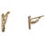 1960s Mid-Century Baroque Hollywood Regency Italian Brass Shelf Brackets from VCR, 1960s, Set of 2 For Sale - Image 5 of 10