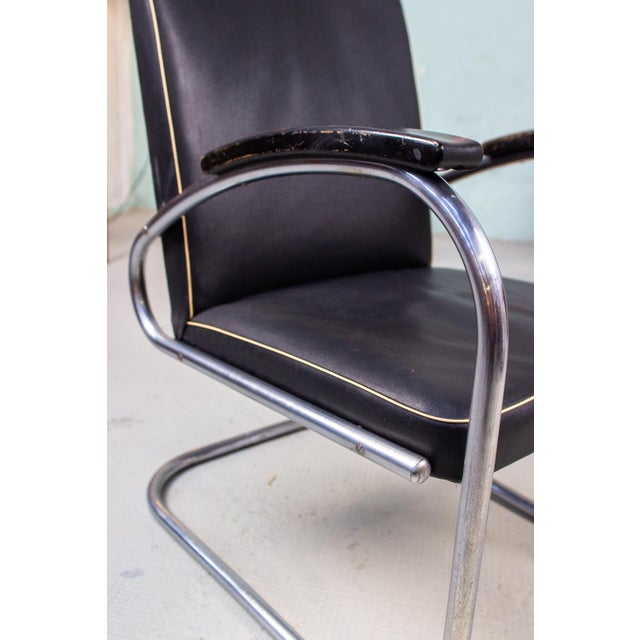 Mid-Century Modern Vintage RS7 Chairs from Mauser Werke Waldeck, 1930s, Set of 2 For Sale - Image 3 of 16