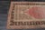 Textile 1970s Vintage Handmade Wool Cotton Pink Area Rug For Sale - Image 7 of 11