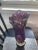 Glass Mid 20th Century Carnival Glass Swung Vase For Sale - Image 7 of 7