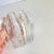 Glass Vintage Kosta Boda Orrefors Heavy Glass Icicle Crystal Votive Holder Mid Century For Sale - Image 7 of 13