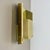 Large Brass Wall Light from Vereinigte Werkstätten, 1980s For Sale - Image 4 of 18