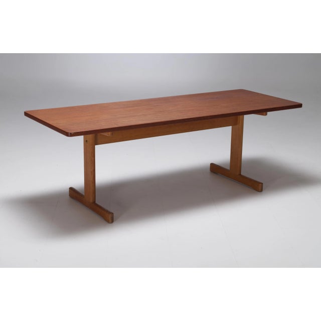 Wood No 269 Coffee Table from Borge Mogensen, 1965 For Sale - Image 7 of 12