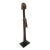 Brown Vintage African Mossi Doll Figurine on Stand For Sale - Image 8 of 8