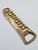 Vintage Sculptural Brass-Tone Bottle Opener, 1980s For Sale - Image 6 of 9