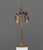 French Style Milk Glass Vase Mounted as a Lamp For Sale - Image 9 of 9