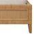 Matthew Izzo Home Dolly Queen Winged Headboard and Platform in Radio Weave Wrapped Rattan For Sale In New York - Image 6 of 11
