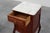 Walnut Louis XV Nightstands with Carrara Marble Tops, France, 1900, Set of 2 For Sale - Image 5 of 17