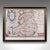 This is an antique map of Wales. A Belgian, framed atlas excerpt with dual sided mount, this example from the Theatrum...