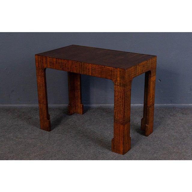 Asian Side or Lamp Tables, Set of 2 For Sale - Image 5 of 18