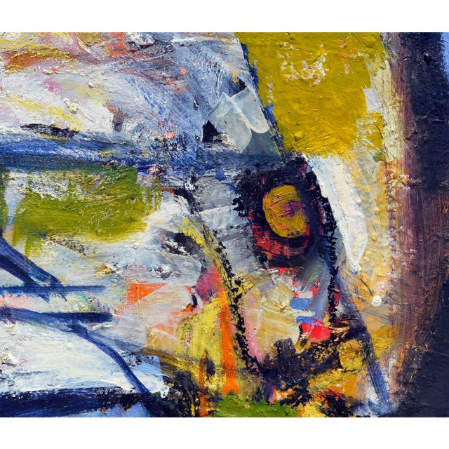 Promise of Spring Eagle San Francisco Abstract Expressionist Oil on Canvas by Kristin Cohen For Sale - Image 4 of 5