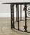 Custom Wrought Iron 60" Glass Top Coffee Table For Sale - Image 11 of 13
