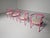 Pink Locus Solus Chairs by Gae Aulenti for Poltronova, 1960s, Set of 4, in Worn conditions. Designed 1960 to 1969 I have...