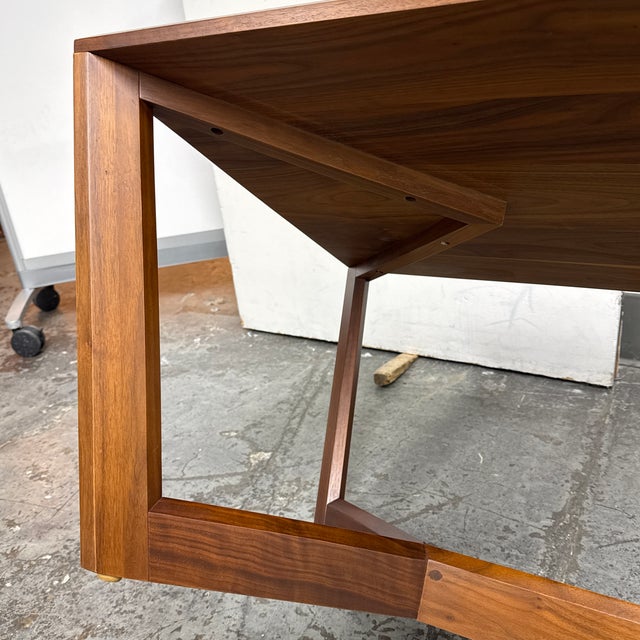 Copeland Furniture Fusion Rectangular Walnut Coffee Table For Sale - Image 12 of 12
