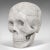 2010s 20th Century Marble Carved Decorative Skull Ornament For Sale - Image 5 of 13