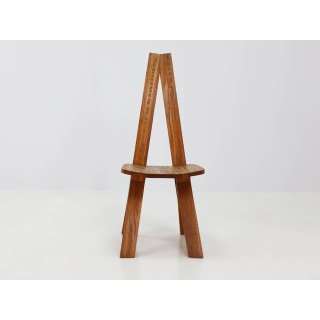 Wood Model S45 Chair by Pierre Chapo, France, 1968 For Sale - Image 7 of 13