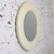 Late 20th Century Modern Wall Mirror W/Round Off White Plastic Frame For Sale - Image 11 of 18