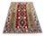 Vintage Turkish Kilim Rug, 58" X 41" For Sale